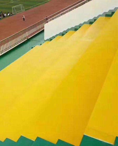 宣城球场台阶翻新修补改造